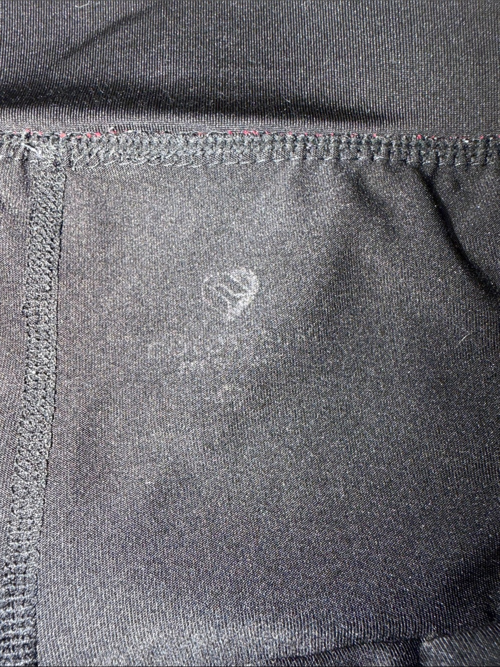 Georgia Bulldogs Red Athletic Shorts with Black Waistband - Picture 9 of 9